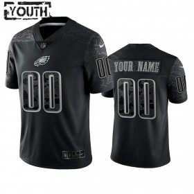 Tröjor Philadelphia Eagles Custom Svart Reflective Limited - Barn